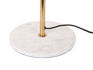 Lampadaire Waved Dome Gold