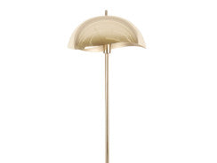 Lampadaire Waved Dome Gold