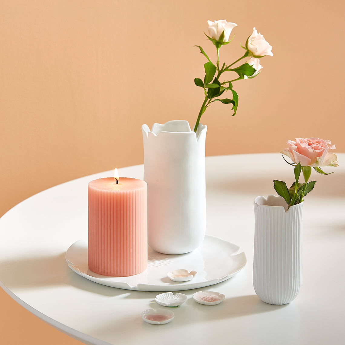 Vase Soliflore Coquelicot