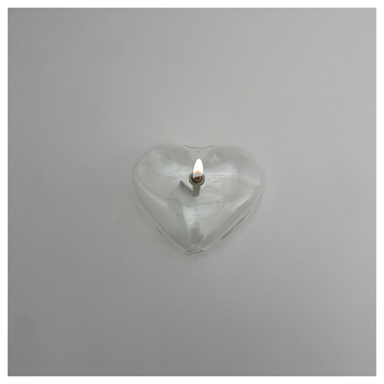 Lampe à huile Coeur
