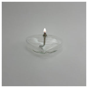Lampe à huile Coeur