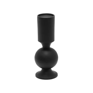 Bougeoir Noir Mat