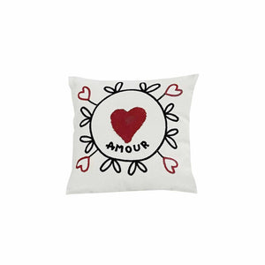 Coussin Influence Amour Coeur Rouge