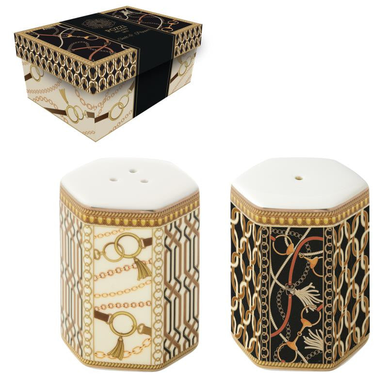 Set de Pots à Sel et Poivre Luxury Chain