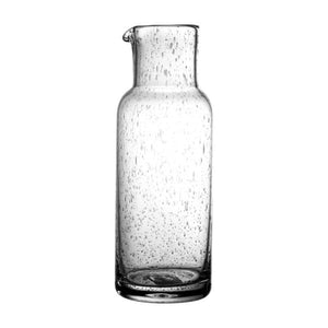Carafe à eau en verre bullé Vico