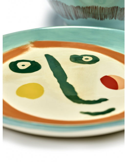Lot de 2 assiettes S face 2 Feast