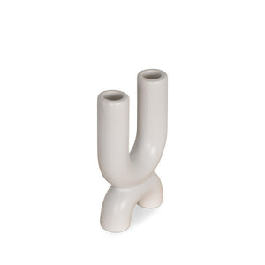 Bougeoir ceramic 2 branches